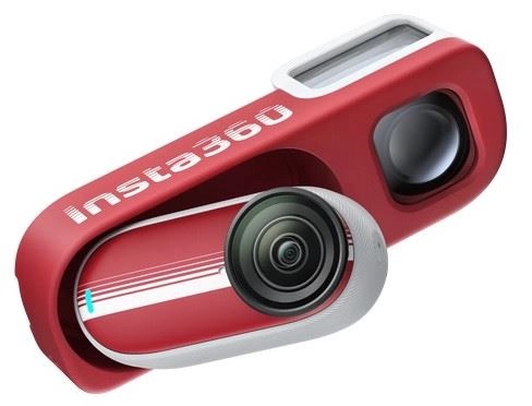 Экшн-камера Insta360 GO 3S Retro Bundle Special Edition, 64 Gb, Red